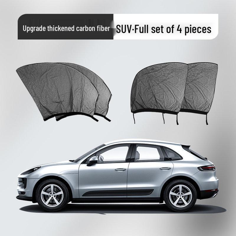 Sedan-Specific Anti-Mosquito Sunshade Mesh for Car Windows
