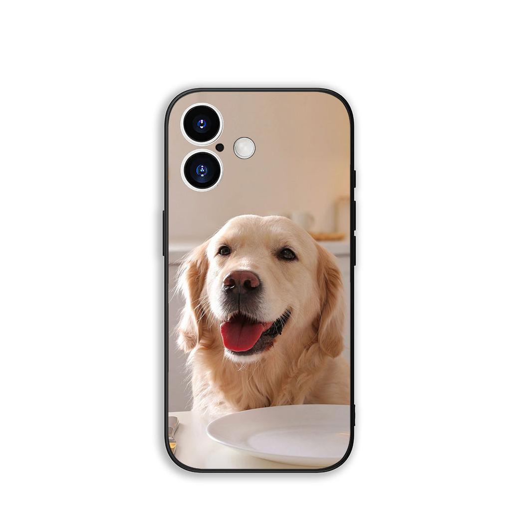 Phone Cover Cute Animal Golden Retriever Dog for Apple iPhone 17 16 11 Pro XS Max XR 6 7 8 Plus + 16E SE 2020 Air 5 8+ Case