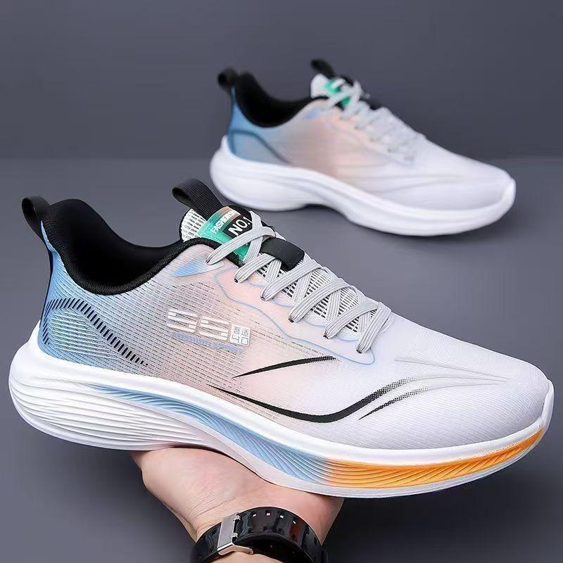 Men's and women's spring and summer new casual running shoes mesh breathable lightweight soft sole comfortable student sports shoes