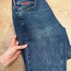 Stretch Harlan Jeans Women's Spring Autumn High Waist Nine Point Straight Pants