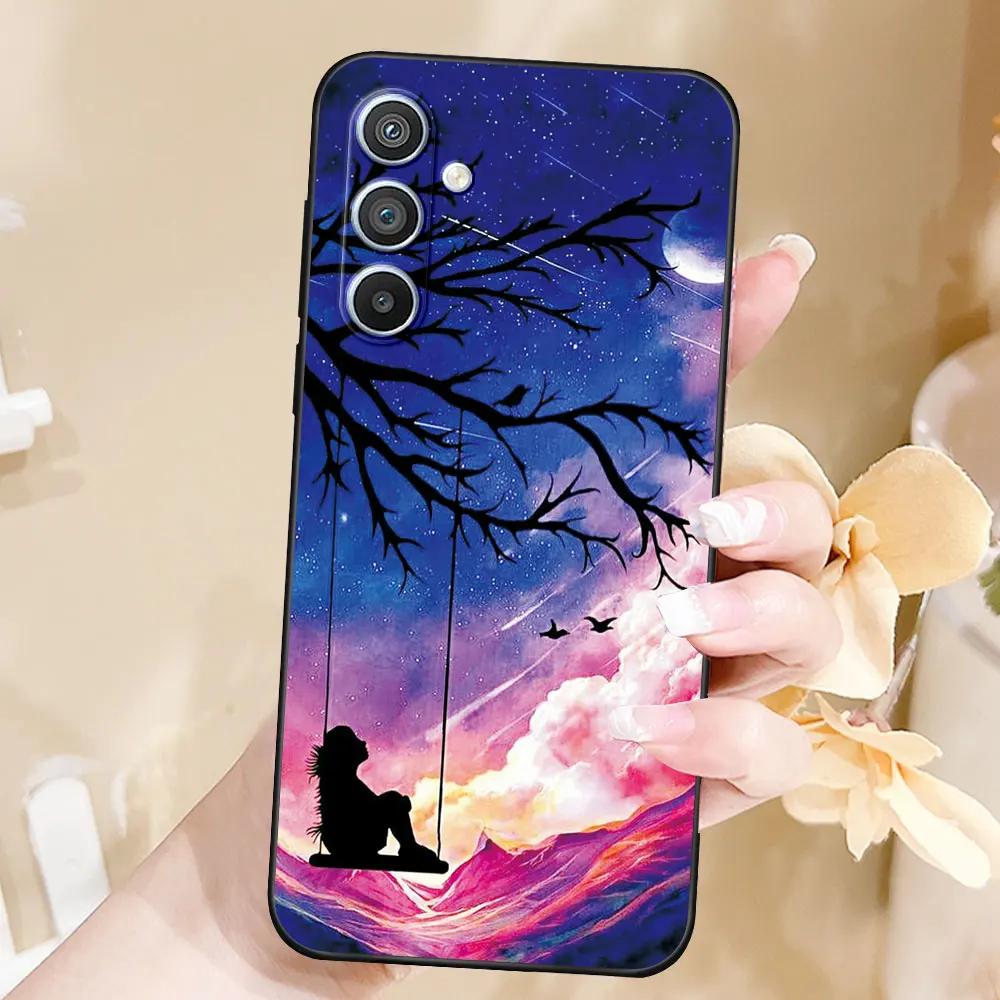 Case For Samsung A54 5G Coque TPU Soft Silicone Fashion Phone Funda For Samsung Galaxy A54 5G A54 A 54 Case Bumper Cover Capa