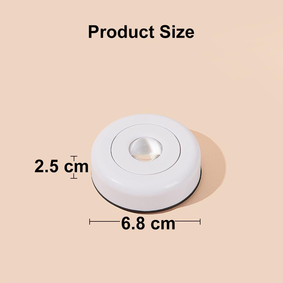 LED Touch Sunset Night Light Wardrobe Lamp Drawer Lights AAA Battery Powered Atmosphere Lighting For Bedroom Decoration