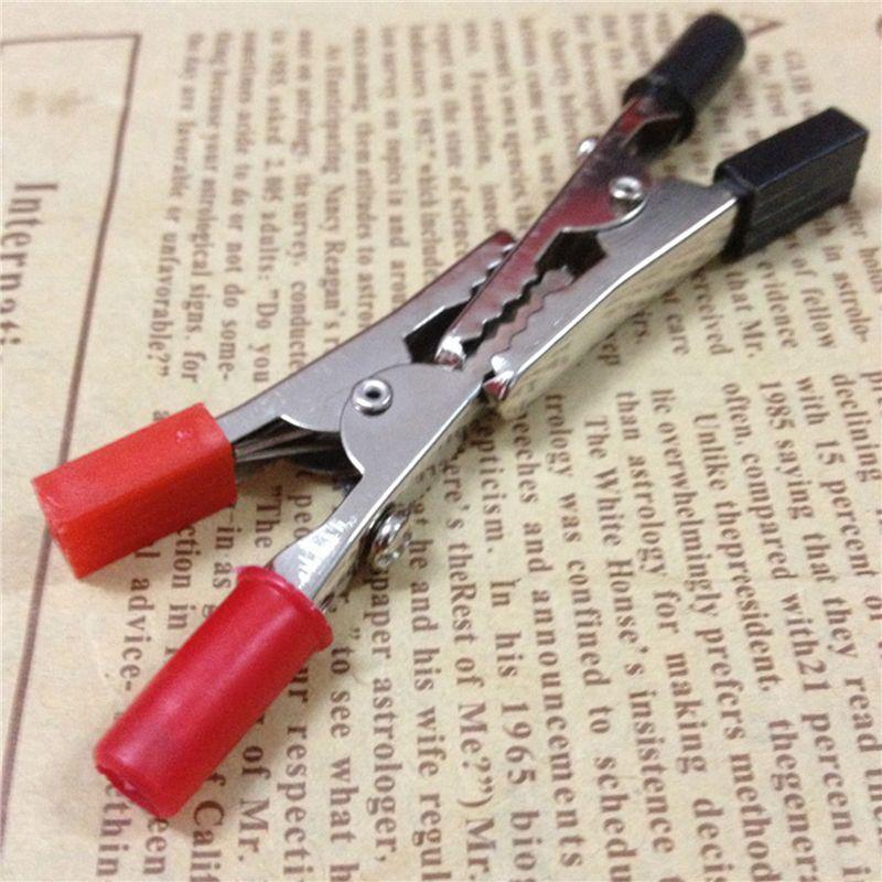 ABUL-40X 5A Handle Electrical Crocodile Alligator Clips
