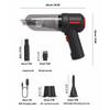 Air Duster, Mini Vacuum & Compressed Air & Blower 3-in-1, Keyboard Cleaner, 35000 RPM Electric Canned Air Can, for Computer Desk Electronics