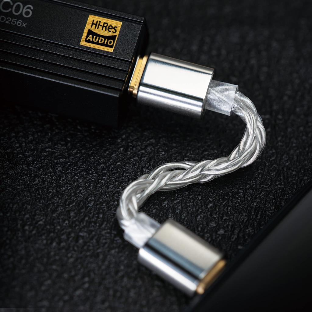 iBasso Audio CB18 iBasso Audio Cable OTG Cable USB To Conversion Adapter Plug Sound Quality Improvement High Durability Compatible with Portable DAC