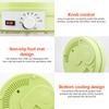 Large Capacity Dehydrators for Food and Jerky with 5 Drying Racks 350W 35-70 Celsius  Fruit Dehydrator with