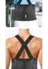 Atmungsaktiver Lendenwirbelstützgürtel mit Aluminiumplatte für Damen und Herren - Fitness- und Sport-Rückenschutz