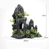 Aquarium Decorative Scenery Rocks Fish Tank Turtle Shrimp Hideout Artificial Mountain Pet Fish Tank Decoration Accessories
