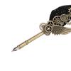 Quill Pen Set Retro Elegant Exquisite Pattern Stainless Steel Nib Wear Resistant Caligraphy Pen Kit