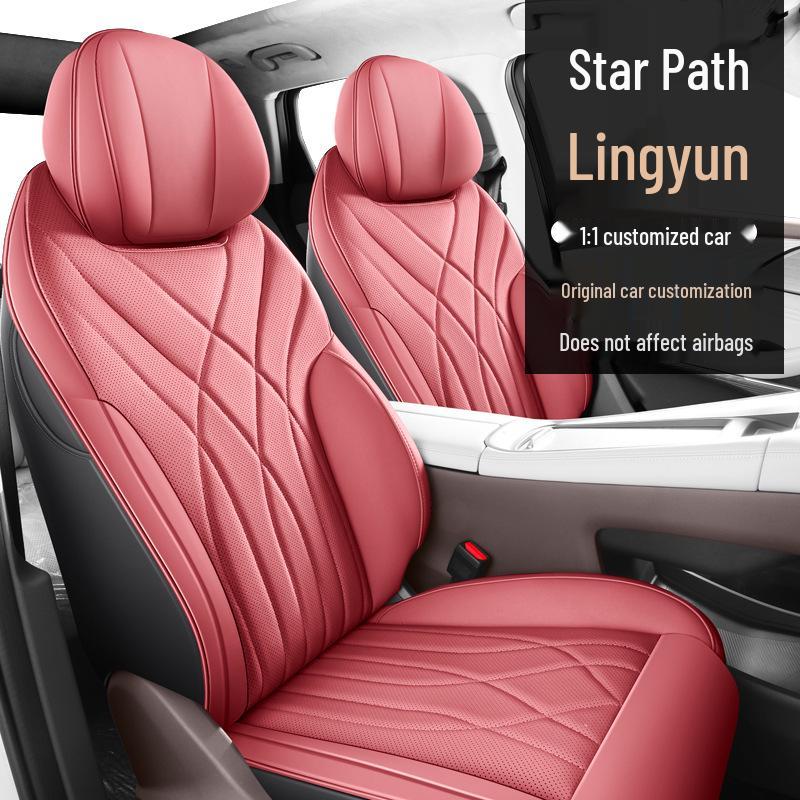 Exeed Lingyun Husă Universală pentru Scaun Auto din Piele Integrală (Cinci locuri, Toate anotimpurile)