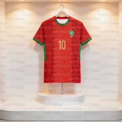 Moroccan Football 3D Printed Jerseys