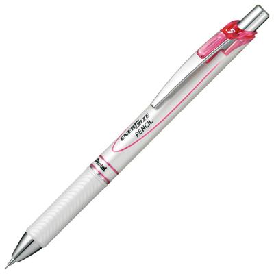 Pentel Mechanischer Bleistift EnerGel Pearl 5 Stifte XPL75-PW 0,5 mm Rosa,