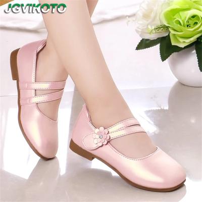 Scarpe Basse Casual da Bambina Moda Principessa Damigella Mary Jane Piatte Morbide Con Fiori Scarpe per Bambini per Matrimonio Festa Compleanno Dolci