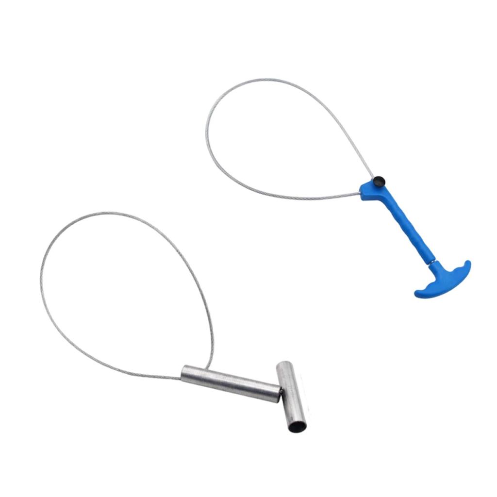 Adjustable Pig Catcher Pole Stainless Steel Animal Holder Catcher Tool for Accessories for Pigs Farm Handling