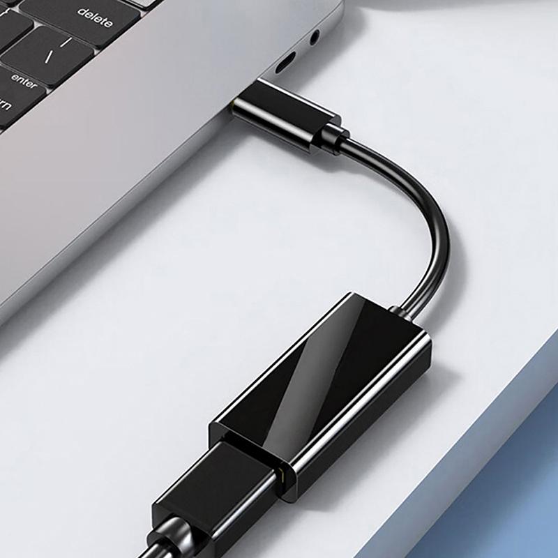 1Pc Type C To Hdmi4K Video Cable Converter Usb3.1 Type-C To Hdmi-Compatible Adapter Cable Phone Screen Adapter For Pc Laptop