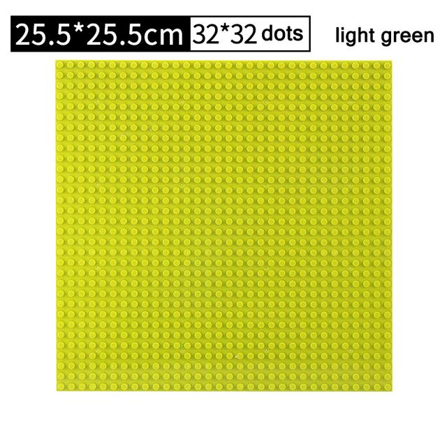 Non-Toxic City Road Street Baseplate Straight Crossroad Curve T-Junction Building Blocks Base Plates Construction For Children Kids