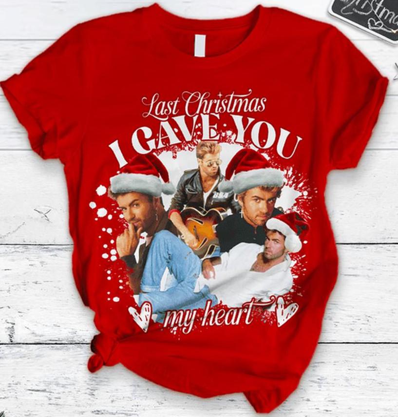 George Michael Last Christmas I Gave You My Heart TShirt BL2.1107 Unisex T-Shirt XL