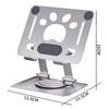 Metall 360 Grad Drehbarer Tablet-Ständer Verstellbarer Faltbarer Desktop-Halter Kompatibel Für 4,7-12 Zoll Ipad Pro/Air/Min Tablet Halterung