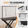 Professional Electric Dog Grooming Table - Heavy Duty, Height Adjustable Pet Grooming Table W/Leveling Wheels, Dog Grooming Arm
