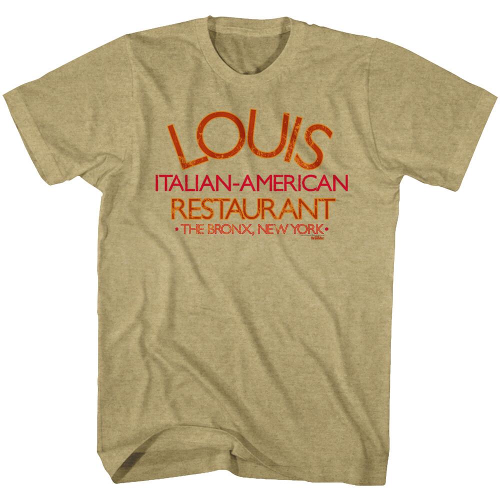 The Godfather Louis Italian American Resturant The Bronx New York Men T Shirt S