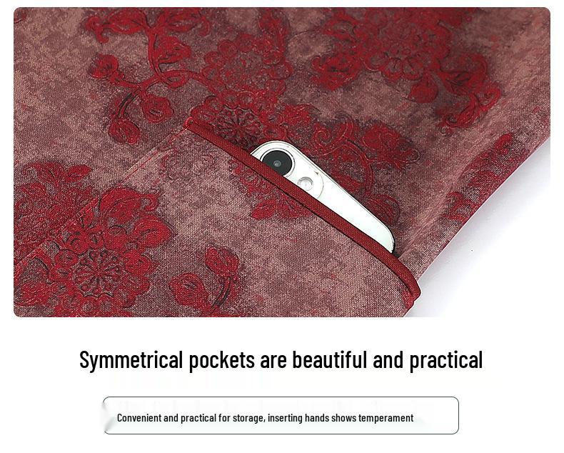 Plus Size Cardigan Jacket for Middle-Aged and Elderly Mothers (Spring/Autumn)