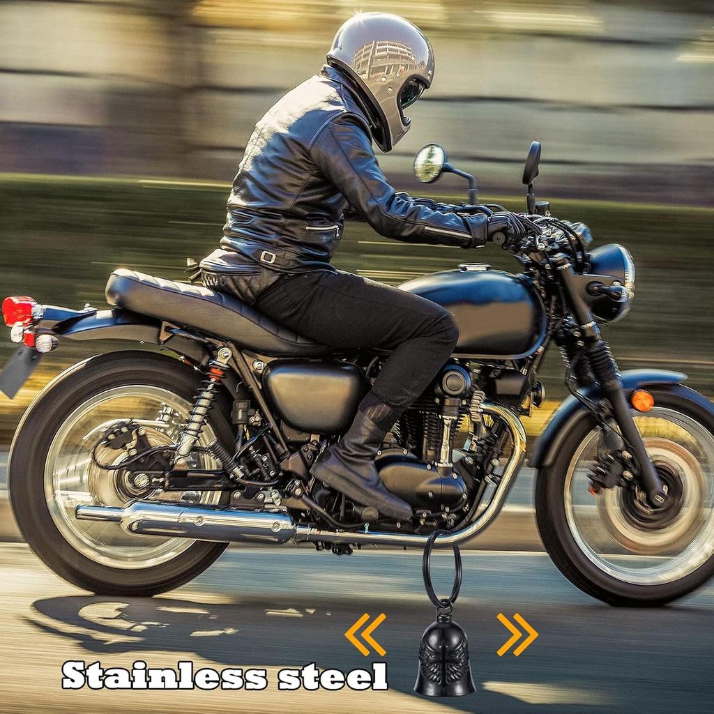 Motorcycle Cross Bell - Key Chain Biker Bells Protect The Rider - Accessories