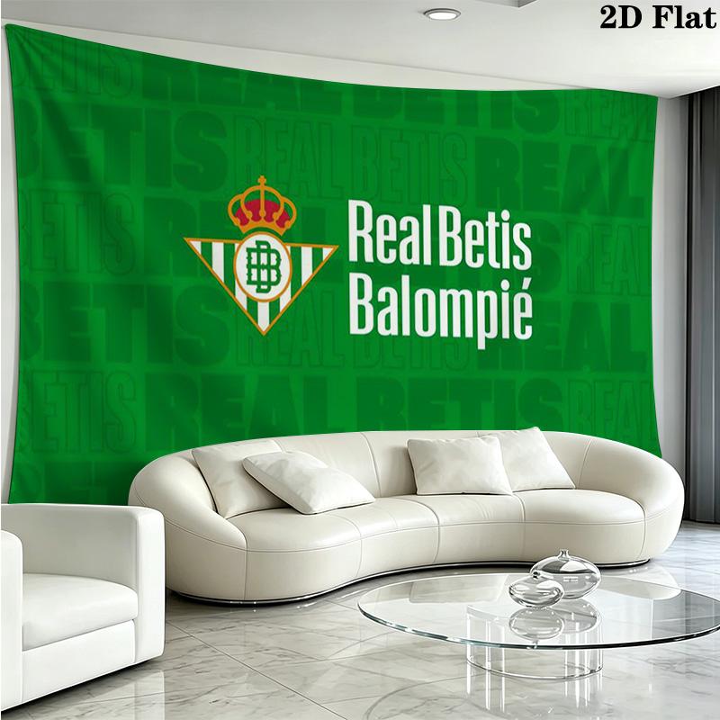 Real Betis stone Wall Tapestry Aesthetic Wall Hanging Printed Fabric Blanket Decorative Tapestries for Bedroom Living Room Home Decor