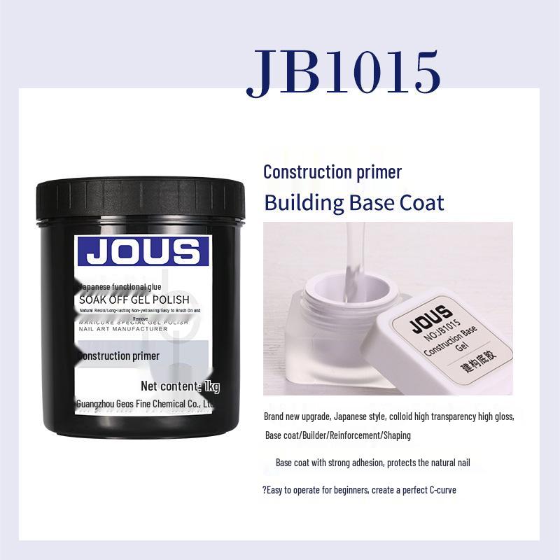 

Клей для резьбы по японским бриллиантам Geos для наращивания, шелкового наращивания и смешивания, большая бутылка 1 кг