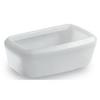 Drinker - Gulliver - 0.5 L - White - 16x10x5 Cm - Ideal for Animals