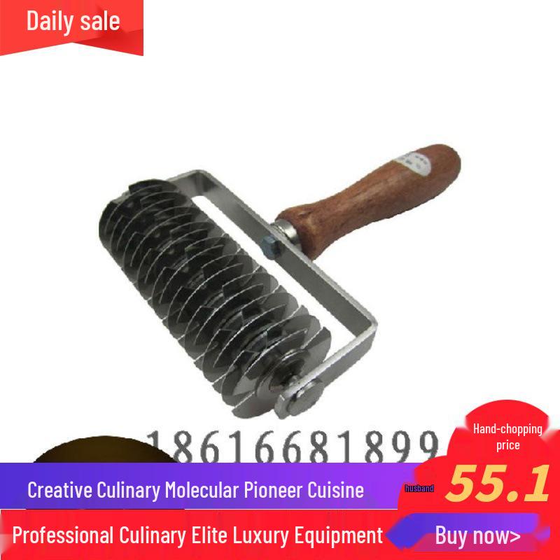 Stainless Steel Molecular Gastronomy Rolling Net Cutter Tool