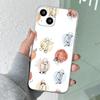 Cute P-Paddington Bear Phone Case For iPhone 16,15,14,13,12,11 Plus,Pro,Max,XR,XS,X,7,8 Plus,SE,Mini Transparent Silicone Soft