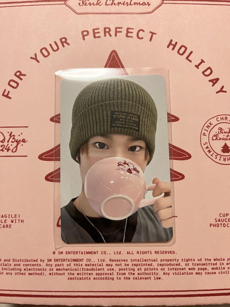 

[Б/У] Коллекционная карточка RIIZE Sohi Pink Christmas Cup & Saucer