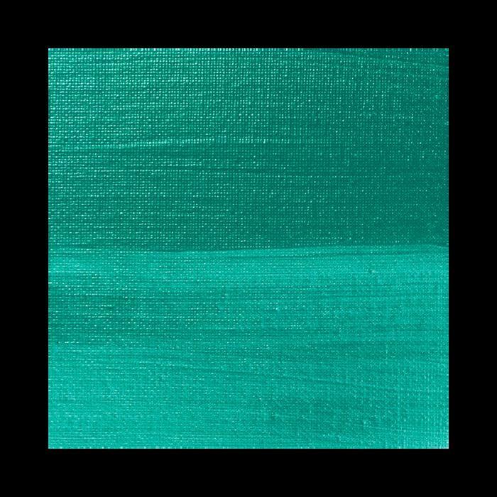 Peinture acrylique - AMSTERDAM - 120 ml - Vert métallisé - Résistant à la lumière - Satiné