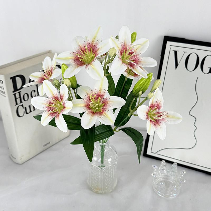 Lily Lifelike Blossom Arrangements For Wedding Venue Decor And Photography Props