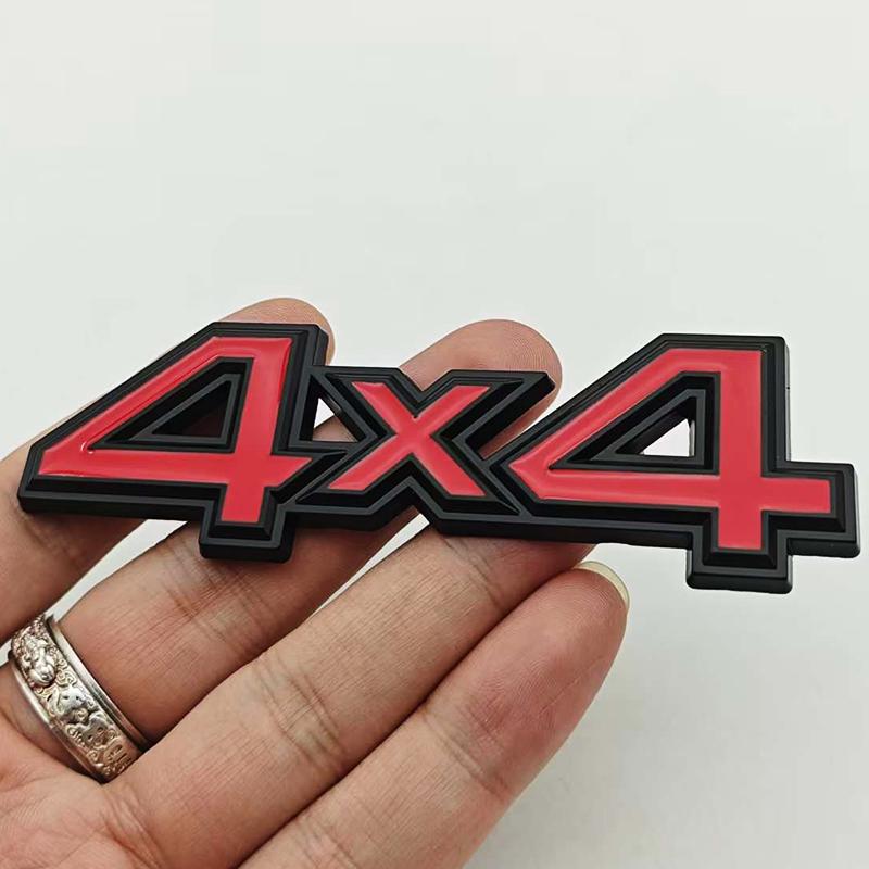 1Pcs 3D Metal Car Styling Logo 4X4 Four-Wheel Drive Car Sticker Emblem Badge Decals Universal Decoration Accessories