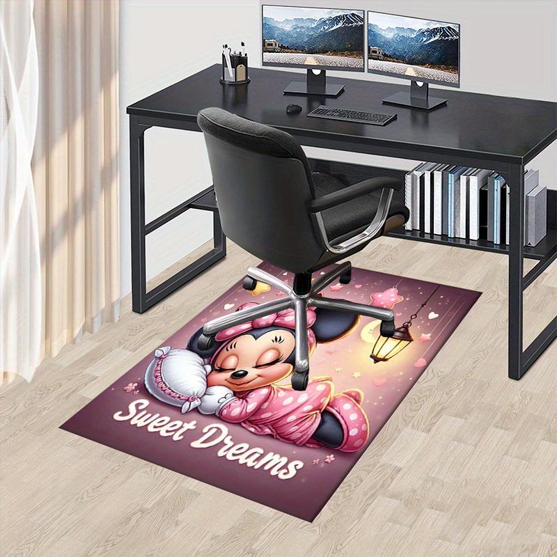 

Minnie Mouse Sleeping Sweet Dreams Office Carpet, Under Chair Rug, Gift for, Home Decor, Decoration, Soft and Comfortable Floor Mat, Perfect 60cm by 90cm