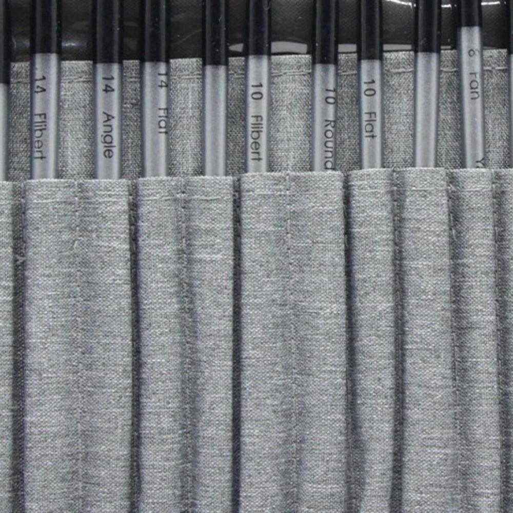 24pcs/set DIY Art Nylon Brush Set Nylon Hair Artist Paint Brushes  Watercolor Painting