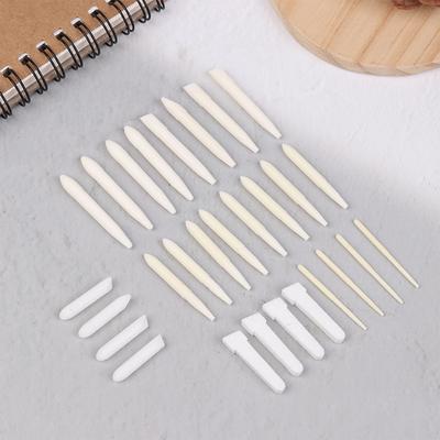 10 Pièces Recharges Pour Pointes de Marqueur Acrylique Pointes Douces Doubles Peinture Enfant Bricolage Art Papeterie Fournitures Scolaires