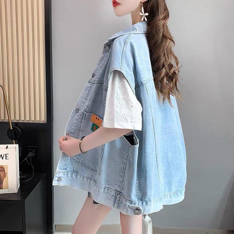 Denim Vest Women Spring and Autumn New Korean Version Retro Loose Vest Jacket with Pocket