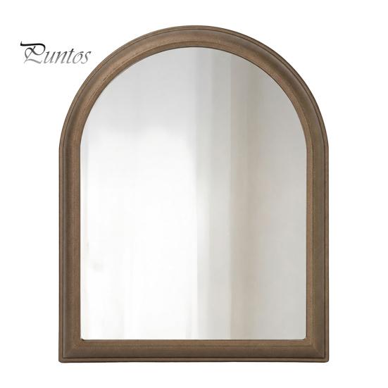 Gothic Interior Accents Halloween Light Up Ghost Mirror, Holding Candle on Spooky Creepy Mirror Decorations Indoor for Wall Table Mantel Room