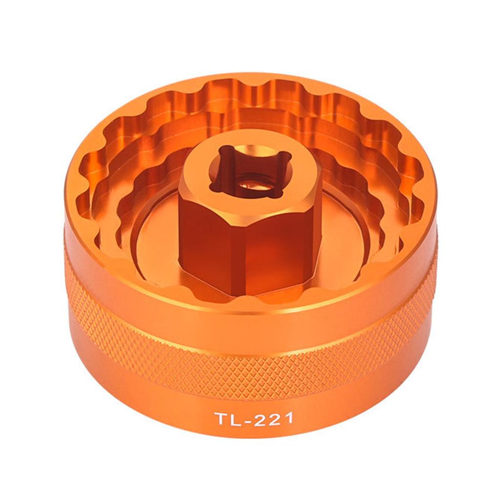 Aluminum Alloys Bicycles Bottom Bracket Socket Tool Removal Install Bottom Brackets Wrench Tool Bottom Bracket Spanner
