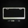 1/2Pcs 31*16cm Car Bling Crystal License Plate Frame Women Rhinestone License Plate Frame Cover Holder Car Accessories License Plate Covers Frames 6