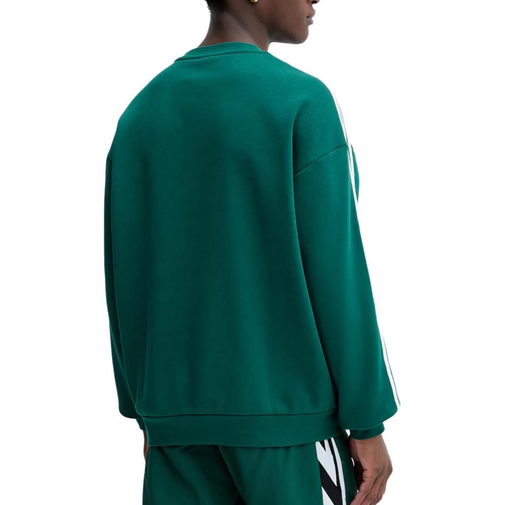 adidas Originals Gestreift Locker Geschnitten Rundhals Drop Shoulder Langarm Sweatshirt Herren sweatshirt KA0467