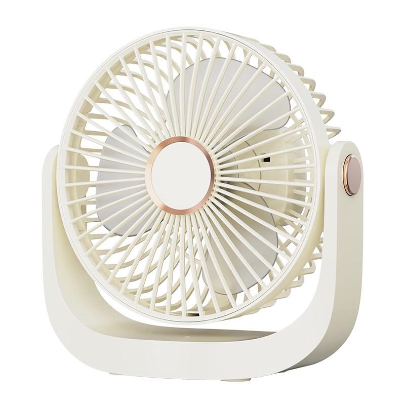 LISM F90 Portable Desktop Fan with Night Light