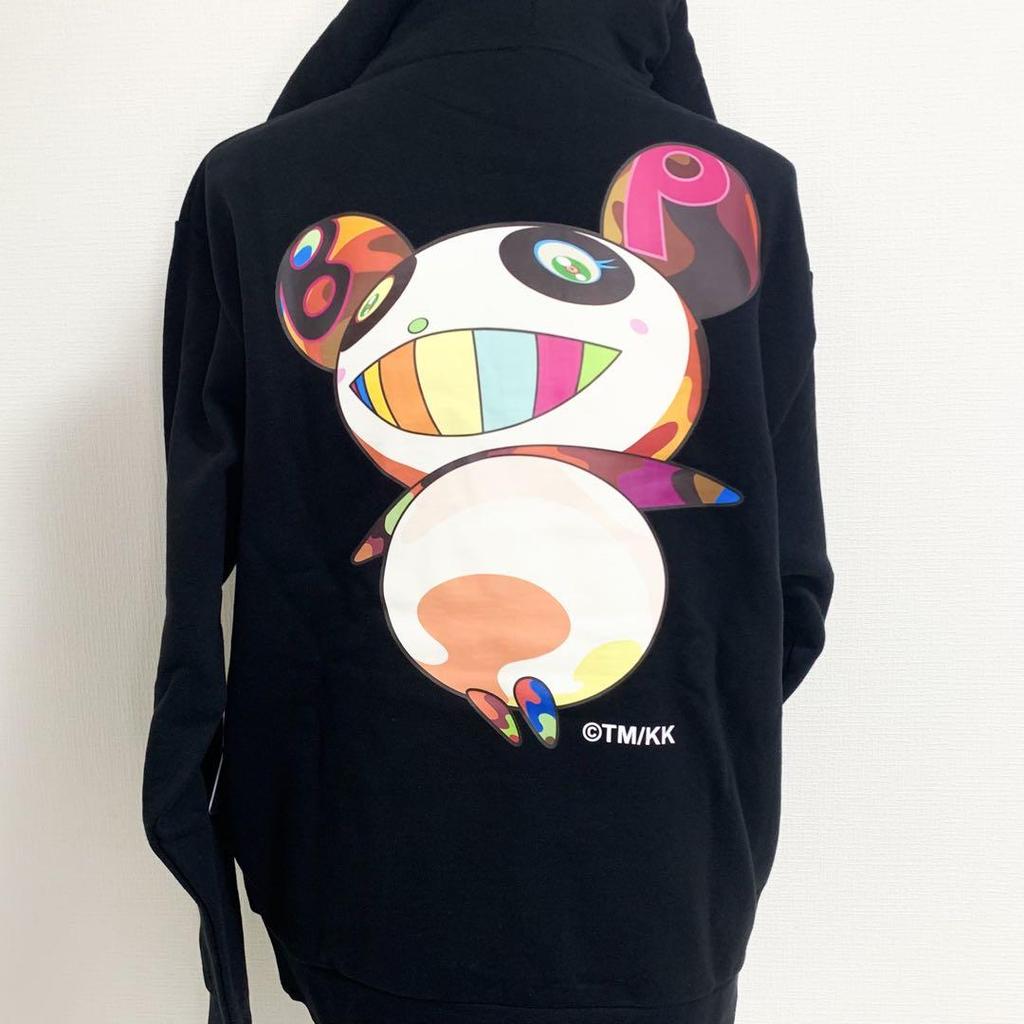 [USED] Limited Edition BLACKPINK x Kaikai Kiki Collaboration Hoodie, Size M, Takashi Murakami, Black