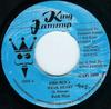 7inch Record BUSH MAN - Fire Bun A Weak Heart NONE KING JAMMY'S 1999 Jamaica Reggae, Ska & Dub Used
