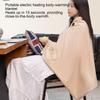 USB Electric Heated Shawl Wrap Winter Warm Fast Heating Throw Blanket With Three Temp Settings For Elderly Wife Mother