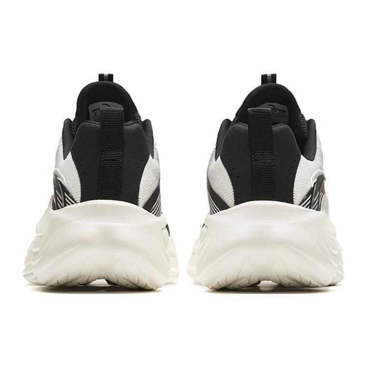 Anta Lingyun 4 Lightweight Breathable Durable Low-Top Running Shoes Men sneaker Black Gray 912415532-1