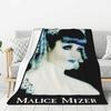 Custom Malice Mizer Mana Sama Moi Meme Moitie Blanket Warm Fleece Soft Flannel Throw Blankets for Bed Sofa Car Spring Autumn