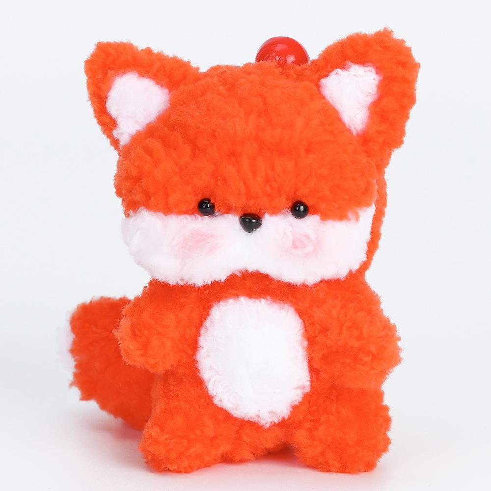 Cute Fox Animal Plush Pipe Cleaners DIY Crafts Kit for Creative DIY Birthday Gift Home Decoration Crafting Supplies for Beginner
